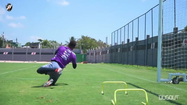 Vasco's last training session before Ceará clash